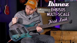 Ibanez EHB1505MS MultiScale Bass First Look [upl. by Wira]