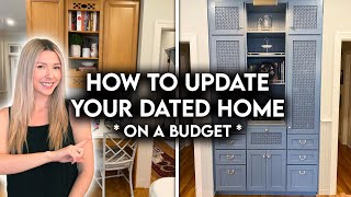 10 REASONS YOUR HOME LOOKS DATED  HOW TO FIX IT ON A BUDGET [upl. by Renba]