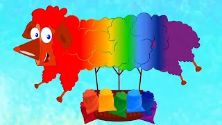 Rainbow Color Song for Children amp Educational Video [upl. by Vincenty]