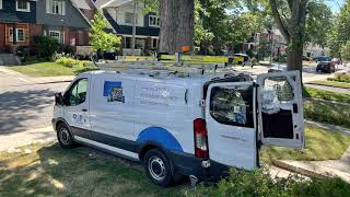 Bell Fibe installation process in Toronto [upl. by Yehs]