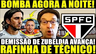 BOMBA AGORA A NOITE DEMISSÃƒO DE ZUBELDIA AVANÃ‡A SE PERDER DO VASCO TÃ FORA RAFINHA DE TÃ‰CNICO [upl. by Aiciruam]