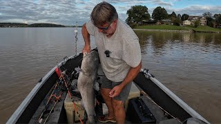 Two Evenings Fishing A Flooded Fort Loudoun Reservoir [upl. by Napier]