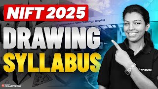 NIFT Drawing Syllabus 2025📝 NIFT Entrance Exam Preparation [upl. by Adoc]