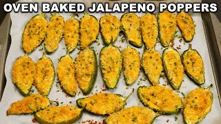 How To Make Jalapeno Poppers  baked in the oven [upl. by Minier]