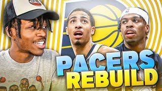 REBUILDING THE NEW INDIANA PACERS IN NBA 2K22 [upl. by Winifred]