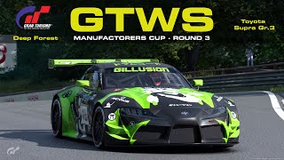 GTWSDeep ForestRound 3Toyota Supra Gr3 [upl. by Ydualc228]