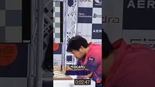 Shocking BLUNDER ‼️Alireza vs Hikaru global chess league 2024 endgame chess trending shorts [upl. by Yennor]