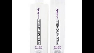 Hair  Shampoo amp Conditioner Review Paul Mitchell Extra Body  Eatin Chocolate [upl. by Eyaf]