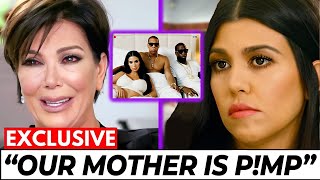 Kourtney Exposed Kris Jenner For TRAPPING Kim K Into Prostitution [upl. by Clemence]