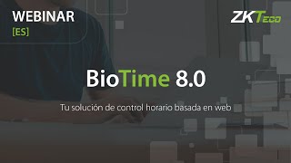 BioTime 80  Webinar técnico y formación online [upl. by Anol614]