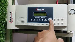 Microtek Solar Pcu 123514341450 Settings and Meaning of features01705483671 [upl. by Noseyt]