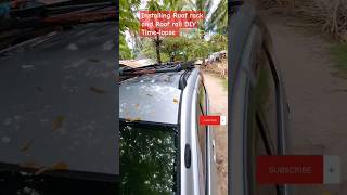 Installing Roof rack and Roof rail DIY Timelapse 2023 2024 toyota avanza fyp accessories [upl. by Ahcsrop]