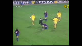 Bernd Schuster Barcelona  04111981  Barcelona 4x0 Dukla PragaTCH  1 gol [upl. by Ayetal]