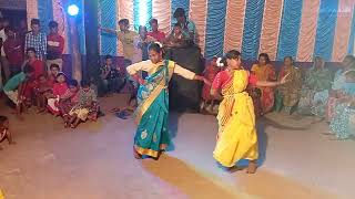 Maoya re tor bijli jola rupNimgramBijay marjit2022 Durga Puja dance [upl. by Estell989]