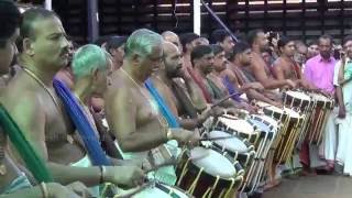 Panchari Melam  Very Detailed 1am Kaalam  Cheriya Vilakku 2015 [upl. by Vasiliki]