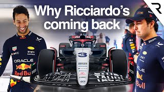 The real reason Daniel Ricciardos making a shock F1 comeback [upl. by Creight982]