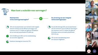 Intrakoop Webinar DUMAVAsubsidie aanvragen [upl. by Shifrah]