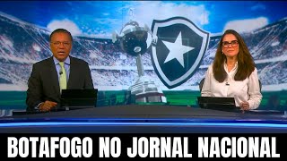 REPORTAGEM ESPECIAL DO JORNAL NACIONAL SOBRE O TÍTULO HISTORICO DO BOTAFOGO [upl. by Honeyman]