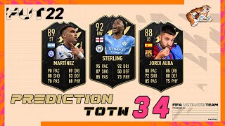 FIFA 22 Predictions Team of the Week 34 [upl. by Dnallor237]