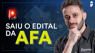 SAIU O EDITAL DA AFA PROVAS 7 DE JULHO [upl. by Sinclair502]