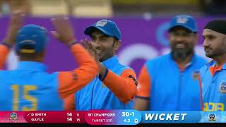 Match  06 Highlights  India Champions vs West Indies Champions  The World Championship of Legends [upl. by Krissy286]