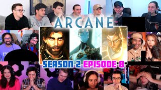 ARCANE Season 2 Episode 8 Reaction Mashup [upl. by Redmund]