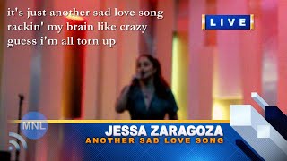 ACAPELLA ANOTHER SAD LOVE SONG TONI BRAXTON Jessa Zaragoza Momentum Live MNL [upl. by Elttil315]