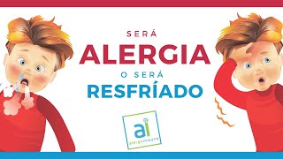 ¿Será 🤧 ALERGIA o será RESFRIADO🤒 [upl. by Millham]