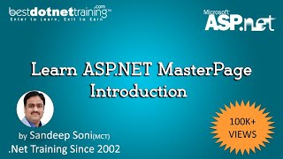 ASPNet 45 Tutorial  Master page Web Applications  BDT [upl. by Ailima63]