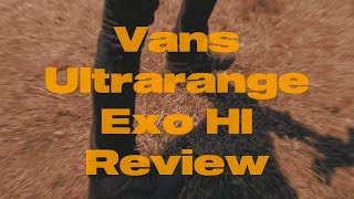 Vans Ultararange Exo MTE Review Go to tactical shoe [upl. by Sall]