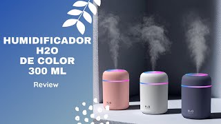 Humidificador H2O de colores 300ml  Review [upl. by Ursuline]