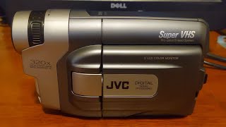 A Camcorder That Takes Super VHSC Tapes  JVC GRSXM915U [upl. by Aietal166]