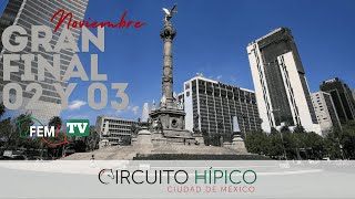 PBA 1 ABIERTA 100 LIBRE 100 GRAN FINAL CIRCUITO HÍPICO CIUDAD DE MÉXICO 2024 [upl. by Tega395]