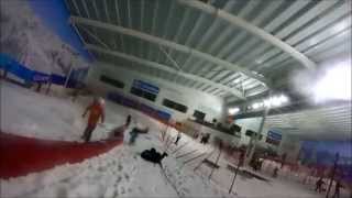 SLEDGING at the Snow Centre Hemel Hempstead 200315 [upl. by Burr191]