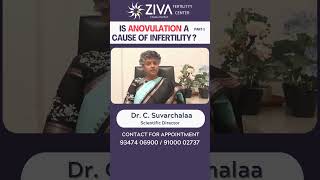 Is anovulation a cause of infertility  Part 1  Ovulation Problems  Anovulation  ZIVA Fertility [upl. by Ohce]