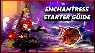 HOW TO PLAY ENCHANTRESS  DNF Duel Guide [upl. by Adnauqahs]