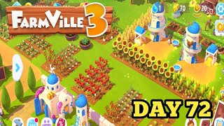 FarmVille 3  Animals Gameplay Walkthrough Day 72 [upl. by Ydnat]