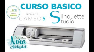 Silhouette CAMEO 5 Curso Virtual GRATIS Y SILHOUETTE STUDIO Aprende todo para comenzar a Usarla [upl. by Nelubez]