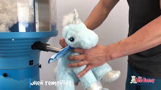 How to Stuff a Plush  The Bear Factory [upl. by Icak]