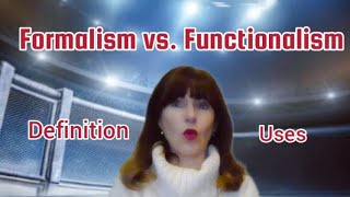 Formalism vs Functionalism 101 formalism functionalism literature criticaltheory [upl. by Eornom974]