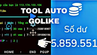 Tool Auto Golike Cập Nhật Fix Lỗi Kiếm 11  30Đ 1 Job Miễn Phí Chi Tiết [upl. by Aynahs]