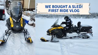 Introducing our new snowmobilesled Skidoo Expedition  600 Ace 4stroke [upl. by Dorfman750]