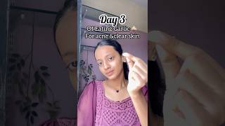 Day 3 of Eating Garlic for Acne😱🧄🤮 acne garli igarlicbenefits ytshorts koreanskincare love [upl. by Gemma]