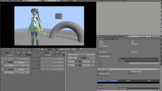 Blender Game Engine Tests  CelShading MouseLook DoF [upl. by Rehptosirhc]