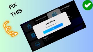 How to Fix quotSave Failedquot in eFootball 2024 [upl. by Siravaj]