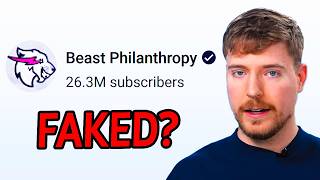 MrBeast Caught FAKING His Charity Videos [upl. by Janith]