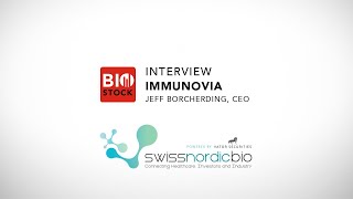 Immunovia  Swiss Nordic Bio 2024  Interview [upl. by Crifasi]