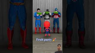 Spidey the fuddy🤣🤣 spiderman watermelonman spiderman marvel trendingshorts viralvideo 1m [upl. by Penn]