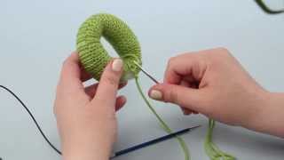 How to knit stuffed rings  Kitchener stitch [upl. by Anema]