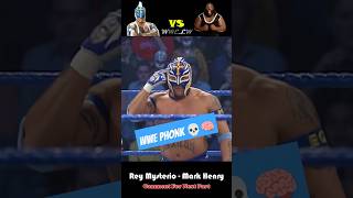 Rey Mysterio vs Mark Henry  WWE Phonk Edit 💀 wwe reymysterio phonk skull [upl. by Lartnom59]